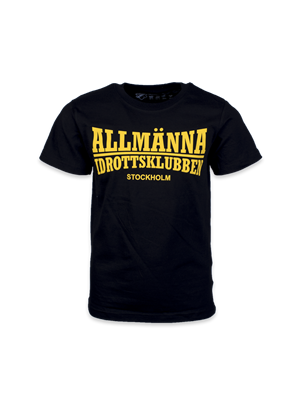 T-shirt svart Allmänna idrottsklubben BARN